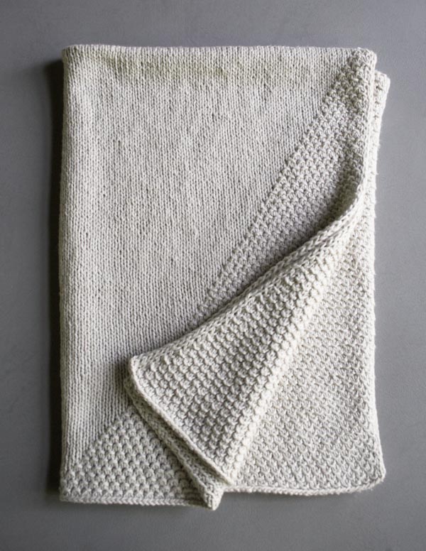 Cozy Corners Crib Blanket | Purl Soho
