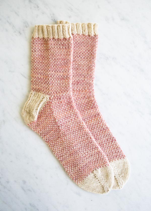 Pixel Stitch Socks | Purl Soho