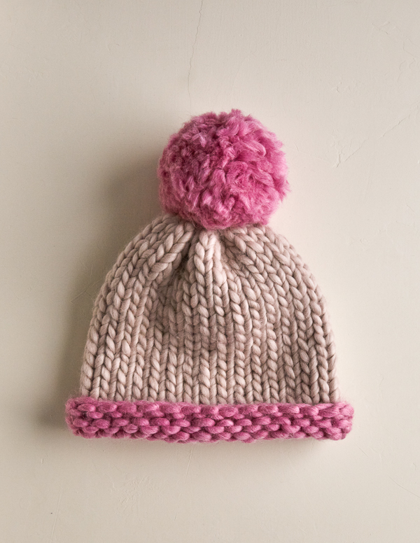 Two-Color Homestretch Hat | Purl Soho