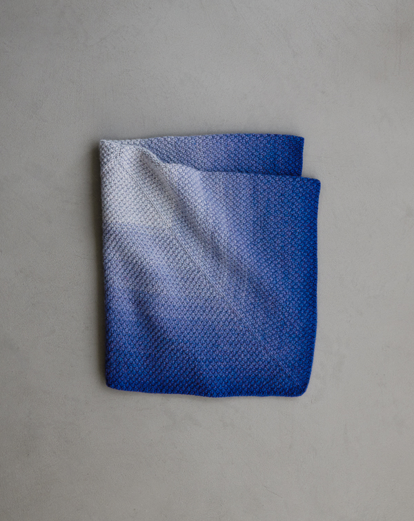 Nine-Note Double Seed Stitch Blanket | Purl Soho