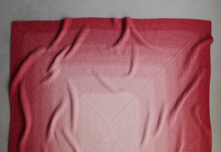 Nine-Note Double Seed Stitch Blanket | Purl Soho