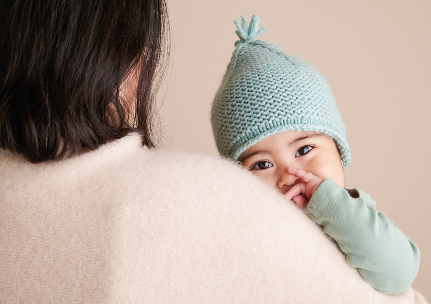 Garter Ear Flap Hat in Plenty | Purl Soho
