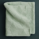 Tumbling Blocks Blanket free Tumbling Blocks Blanket knitting pattern in Purl Soho's Morning yarn