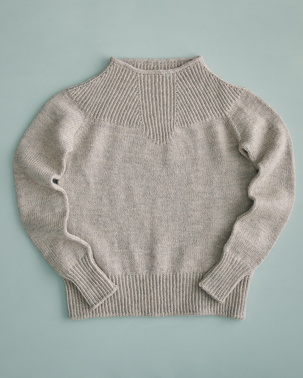 Faceted Yoke Pullover In Knitting Yarn | Purl Soho