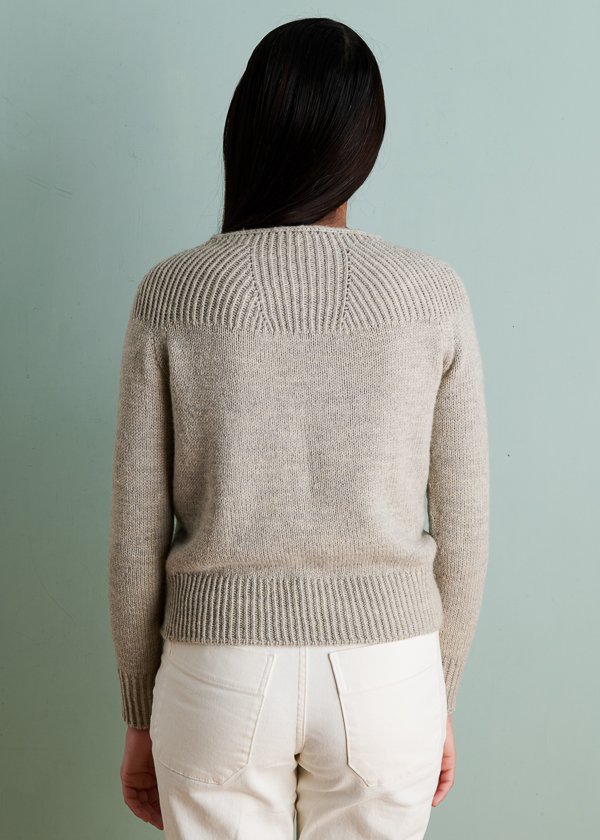 Faceted Yoke Pullover In Knitting Yarn | Purl Soho