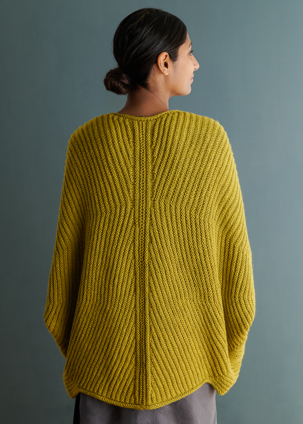Ainur Berkimbayeva For Purl Soho: Cocoon Cardigan | Purl Soho
