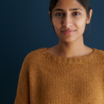 Julie Hoover For Purl Soho: Addison in New Yarns + Colors Addison pullover knitting pattern by Julie Hoover in Plein Air yarn