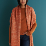 Simple Stockinette Scarf free Simple Stockinette Scarf knitting pattern in Estuary yarn