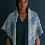 Sketch Shawl free Sketch Shawl knitting pattern in Estuary yarn